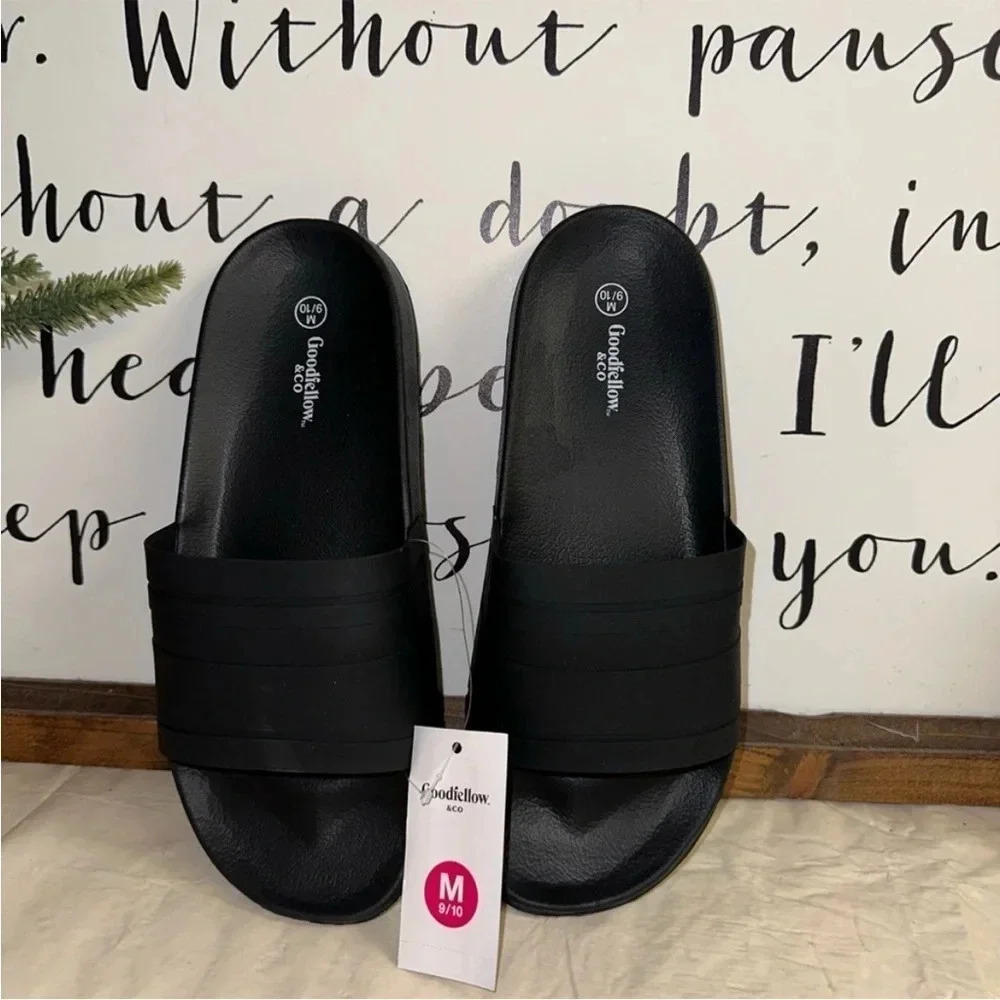 NWT Goodfellow Men’s‎ Athletic Slides